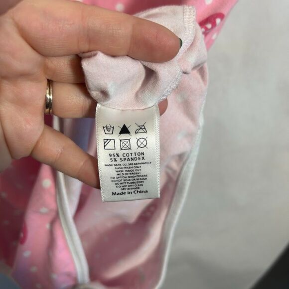 Little For Bigs Bodysuit XXXXL Strawberry Crybaby Pink Collar DDLG - Picture 10 of 10